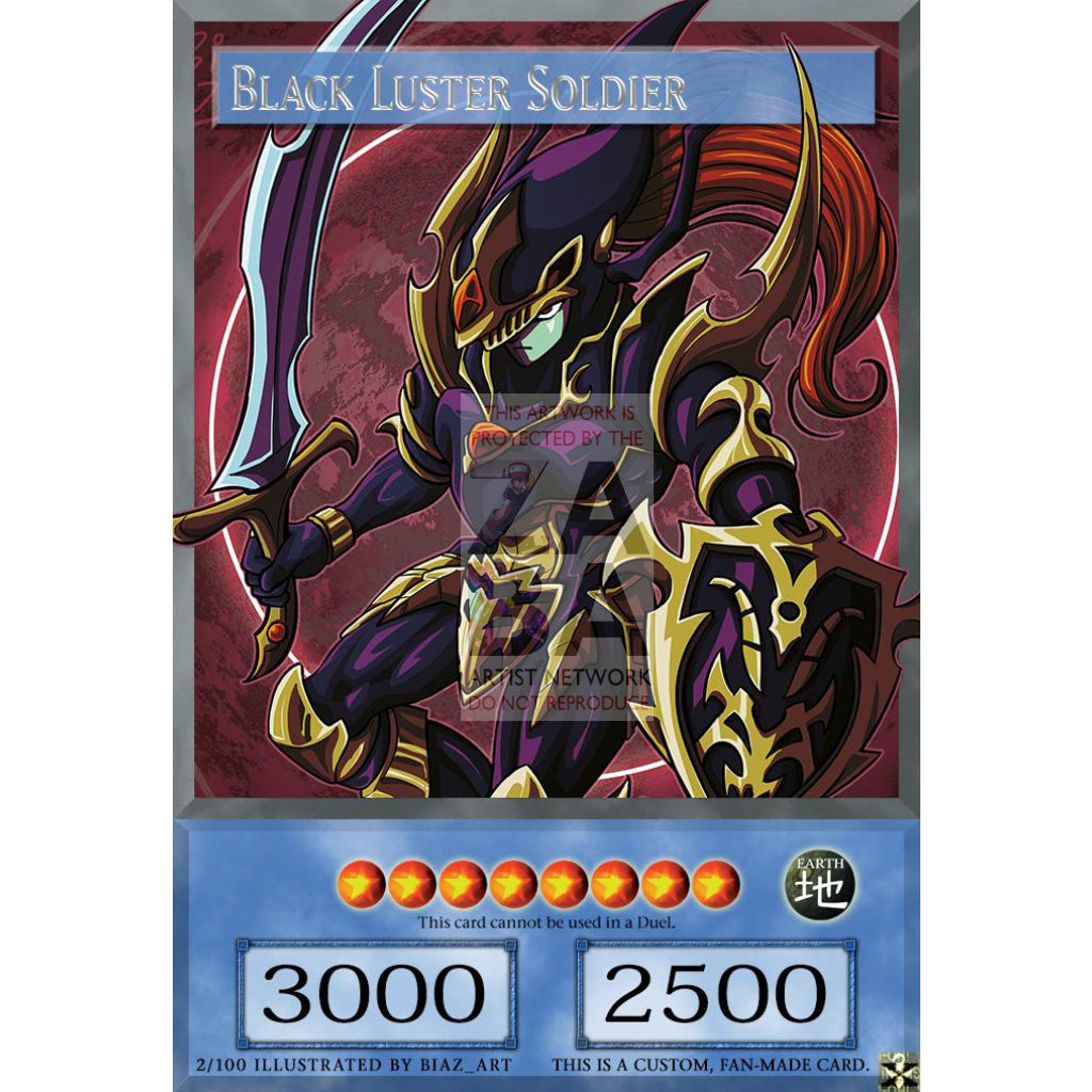 Black Luster Soldier FULL ART ORICA - Custom Yu-Gi-Oh! Card - ZabaTV