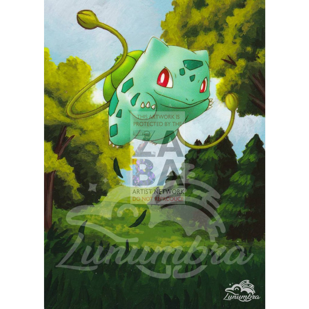 Bulbasaur 77/132 Secret Wonders Extended Art Custom Pokemon Card - ZabaTV