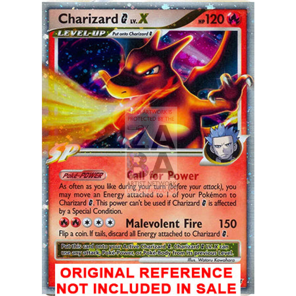 Charizard G Lv. X 143/147 Supreme Victors Extended Art Custom Pokemon Card - ZabaTV