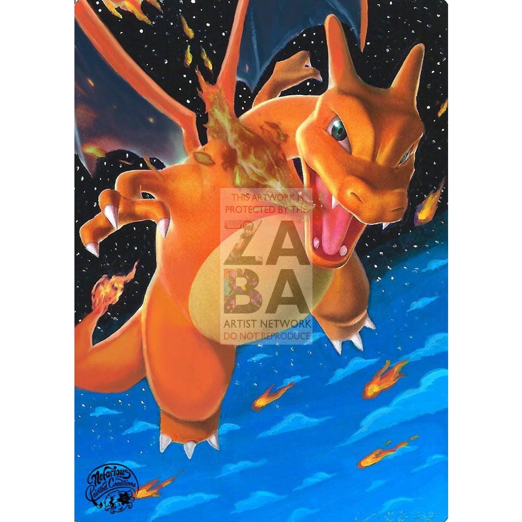 Charizard GX SM211 Promo Extended Art Custom Pokemon Card - ZabaTV