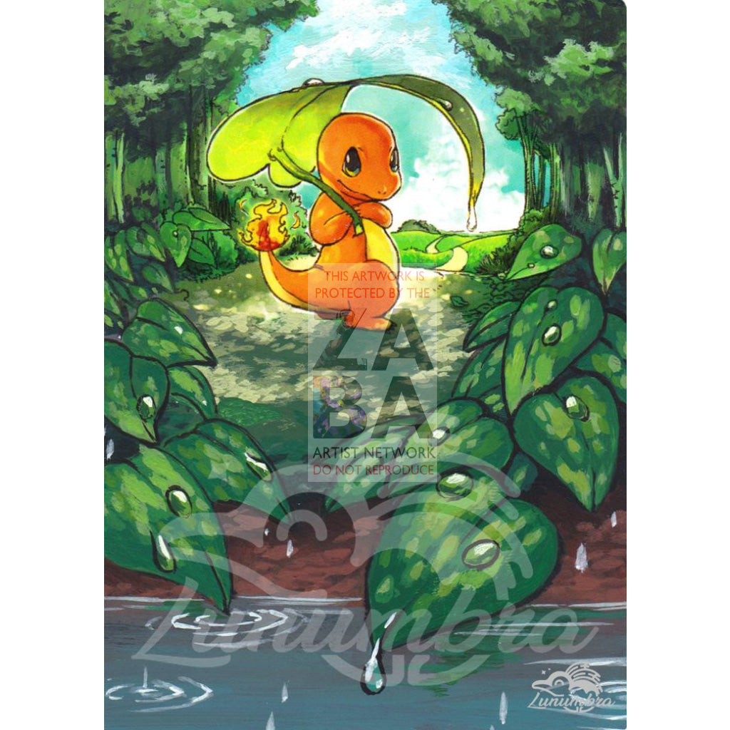 Charmander 1/70 Sun & Moon Dragon Majesty Extended Art Custom Pokemon Card - ZabaTV