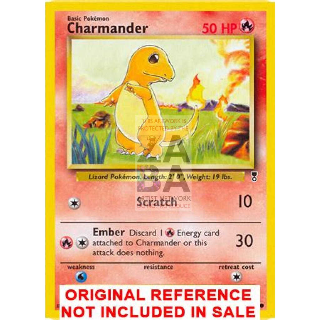 Charmander 70/110 Legendary Collection Extended Art Custom Pokemon Card - ZabaTV