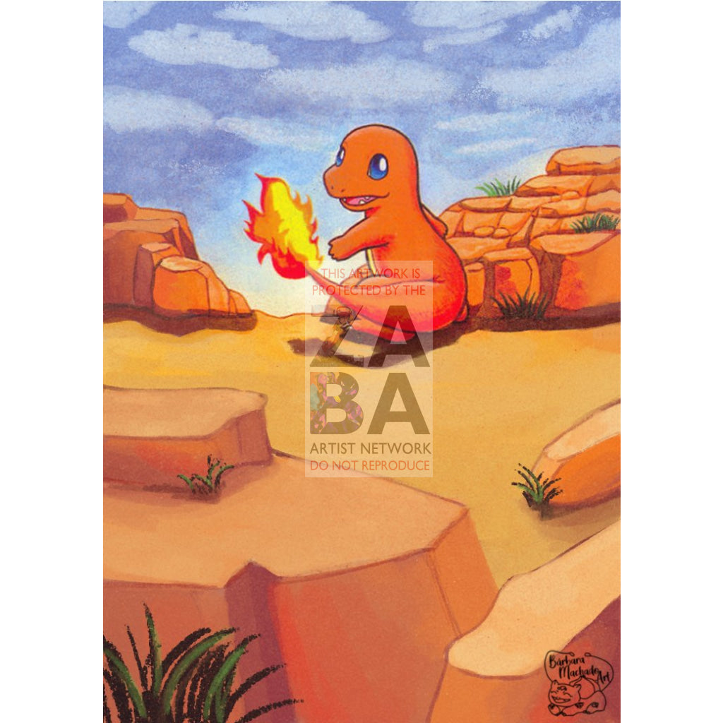Charmander 97/165 Expedition Extended Art Custom Pokemon Card - ZabaTV