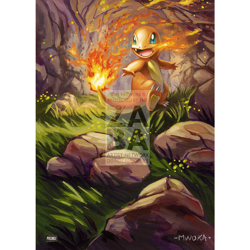 Charmander Swsh092 Promo Extended Art Custom Pokemon Card