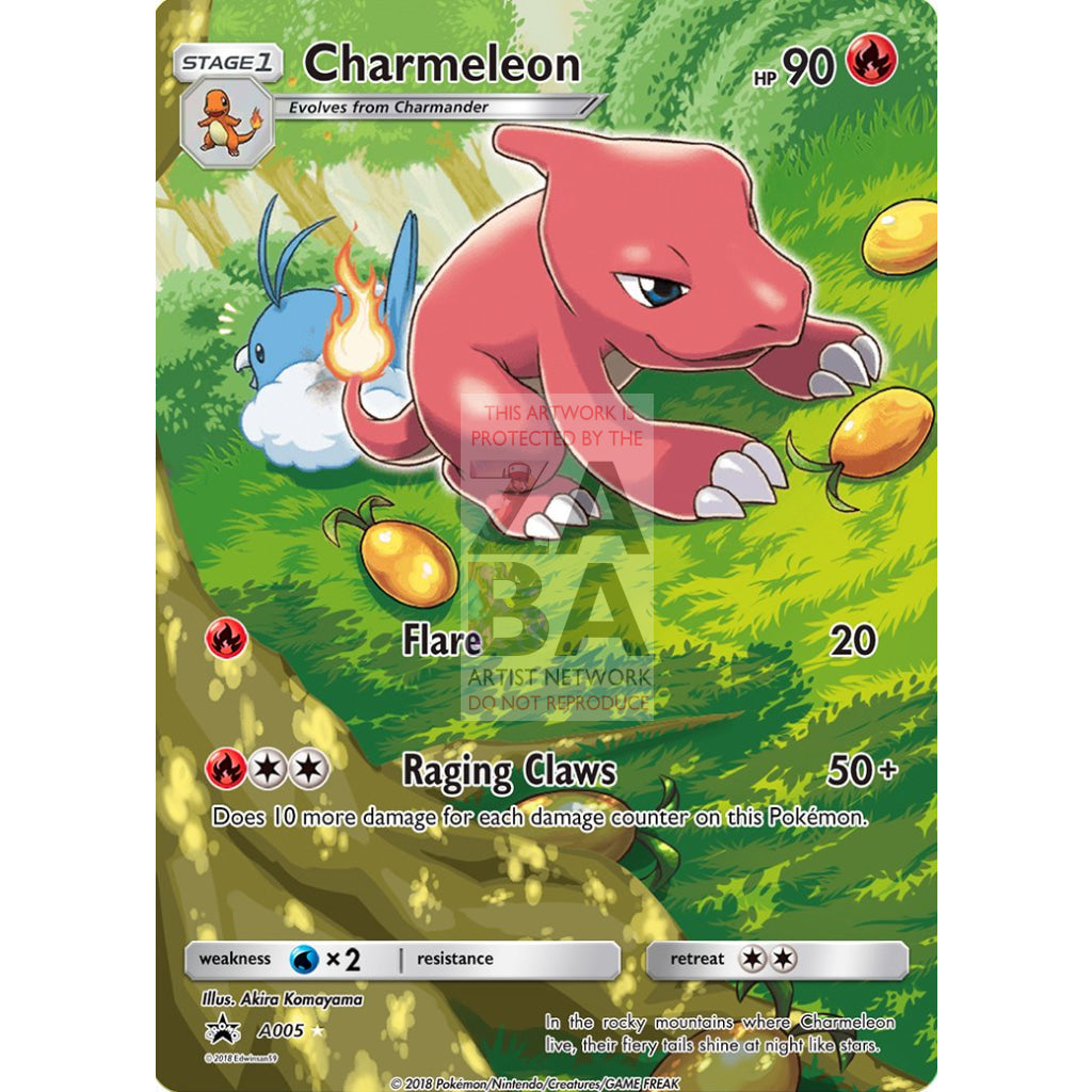 Charmeleon 18/113 B&W Legendary Treasures Extended Art Custom Pokemon Card - ZabaTV