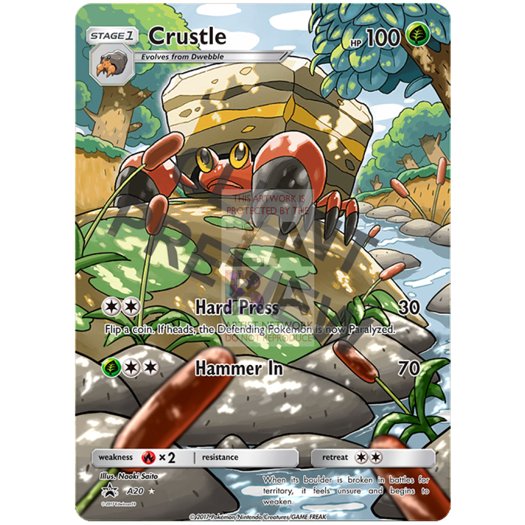 Crustle 14/113 Legendary Treasures Extended Art Custom Pokemon Card - ZabaTV