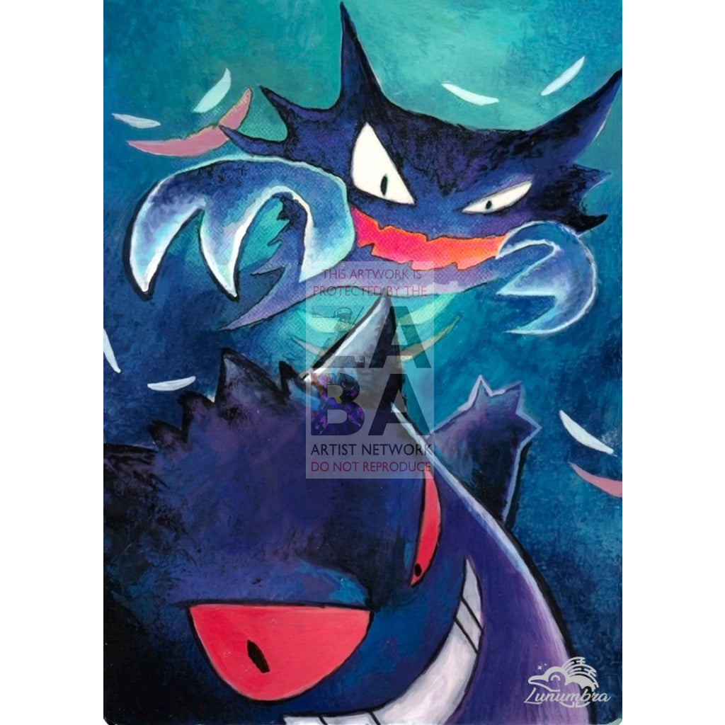 Dark Haunter 36/105 Neo Destiny Extended Art Custom Pokemon Card - ZabaTV