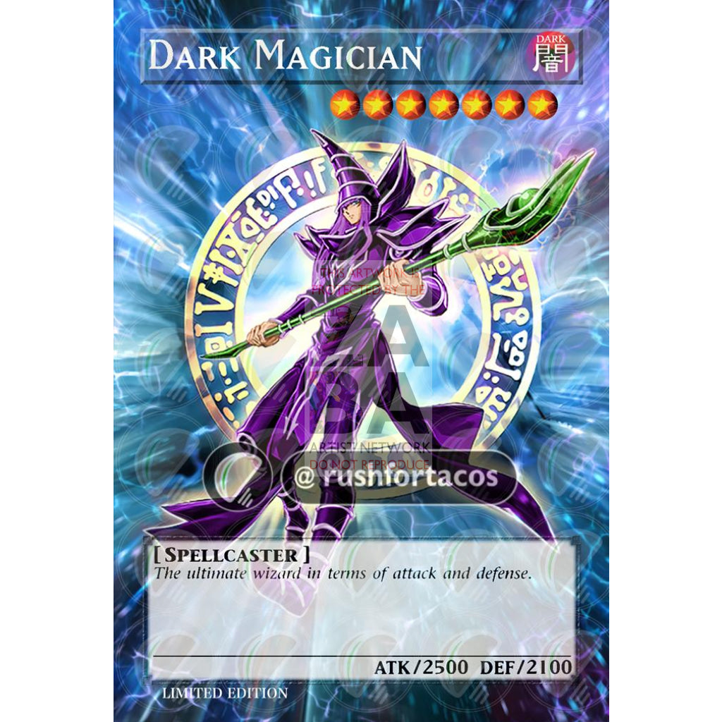 Dark Magician Full Art v.9 ORICA - Custom Yu-Gi-Oh! Card - ZabaTV