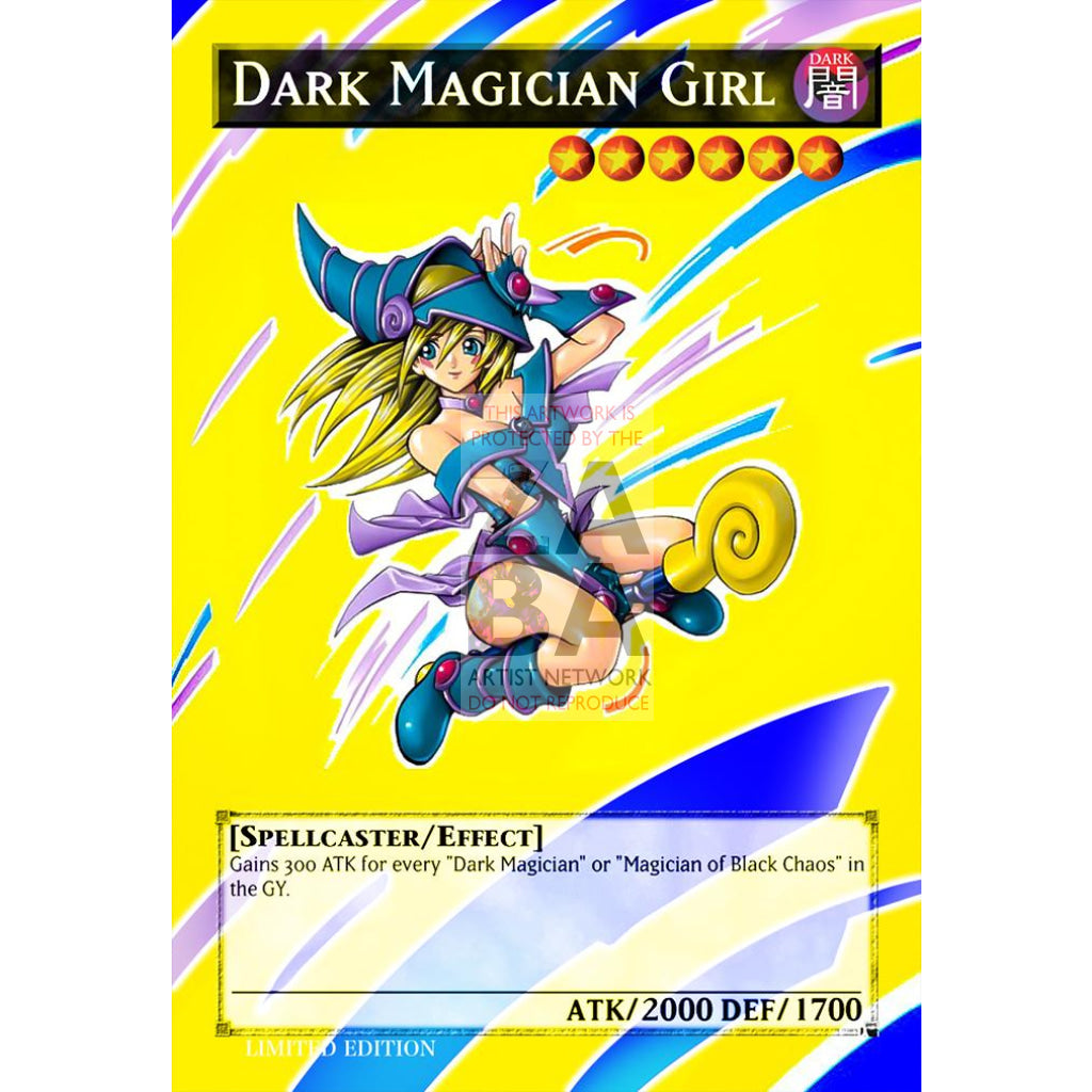 Dark Magician Girl v. 8 Full Art ORICA - Custom Yu-Gi-Oh! Card - ZabaTV