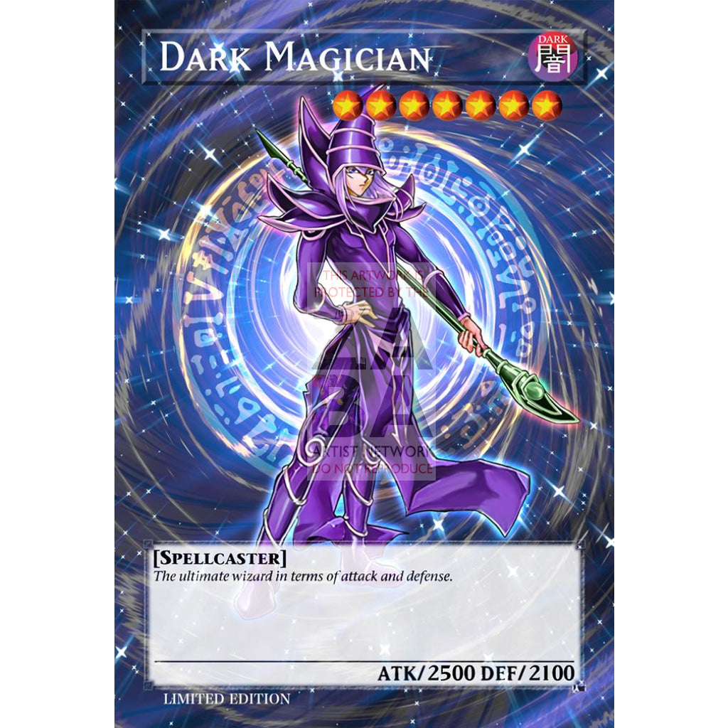 Dark Magician v. 10 Full Art ORICA - Custom Yu-Gi-Oh! Card - ZabaTV