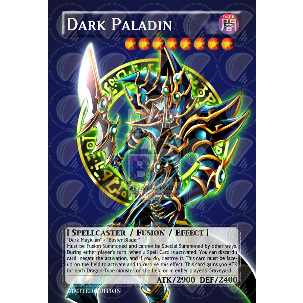 Dark Paladin Full Art ORICA - Custom Yu-Gi-Oh! Card - ZabaTV