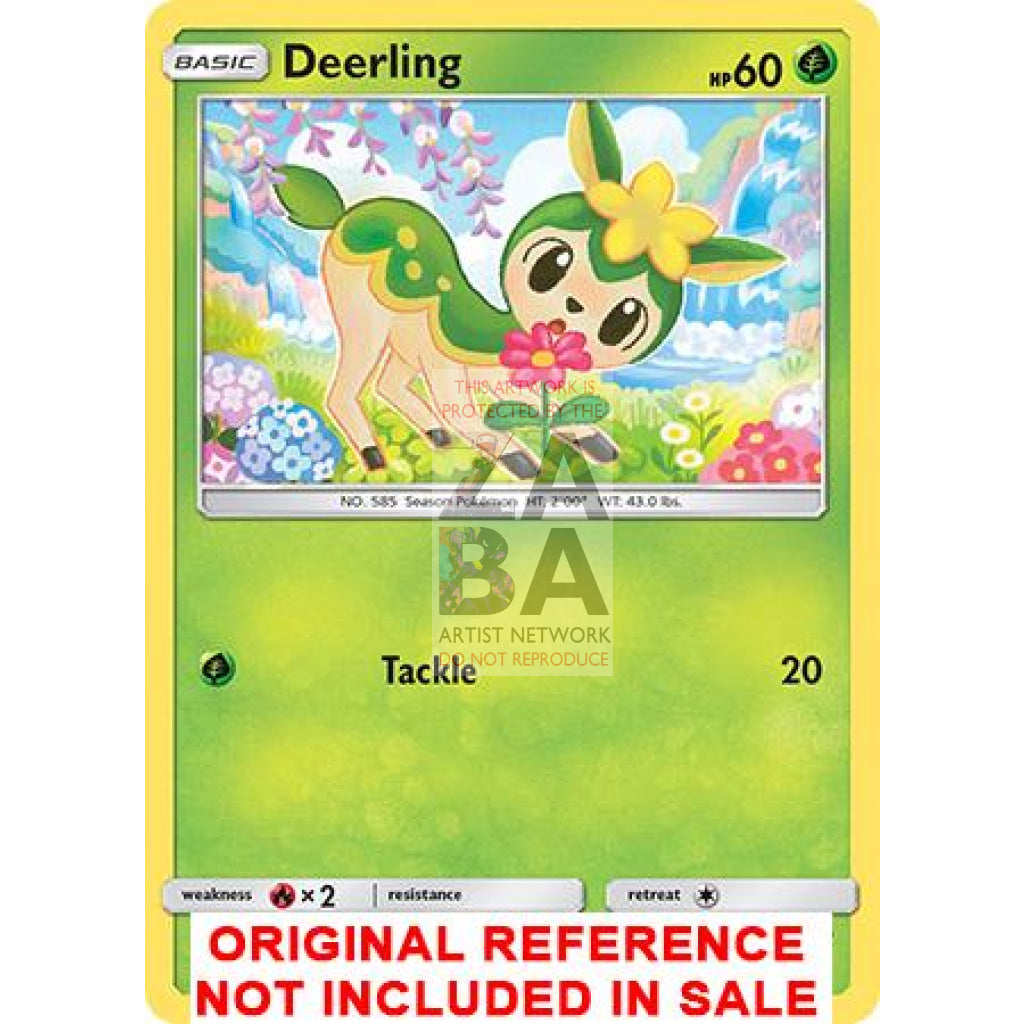 Deerling 15/236 Extended Art Custom Pokemon Card - ZabaTV