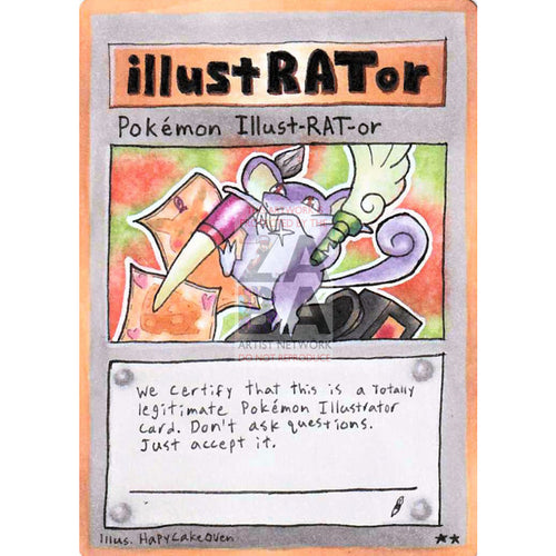 Derpy Pokemon Illustrator Custom Card