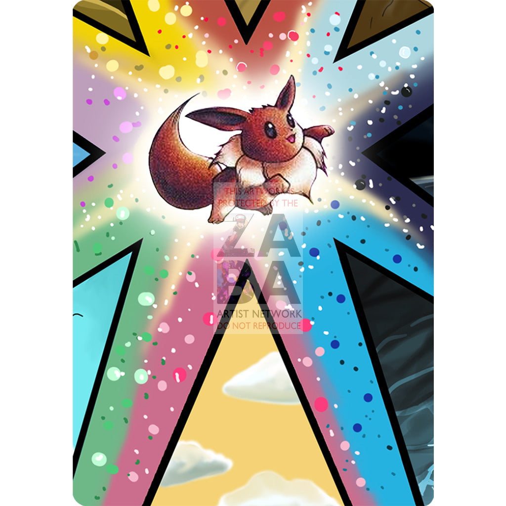 Eevee V Custom Pokemon Card - ZabaTV