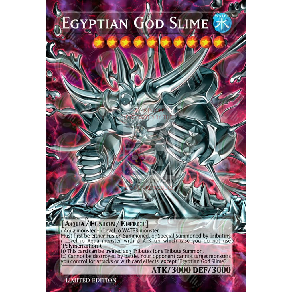 Egyptian God Slime Full Art ORICA - Custom Yu-Gi-Oh! Card - ZabaTV
