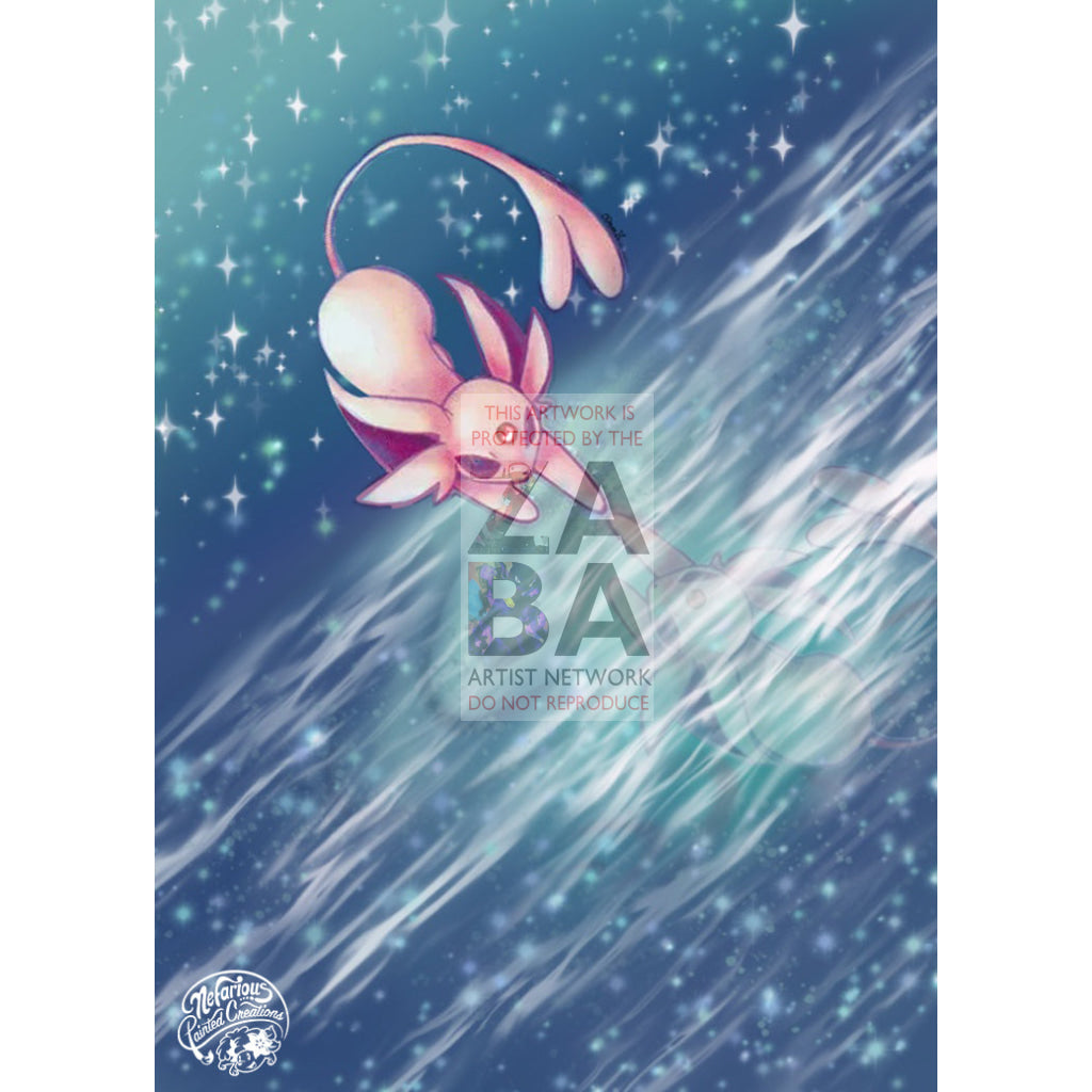 Espeon 1/75 Neo Discovery Extended Art Custom Pokemon Card