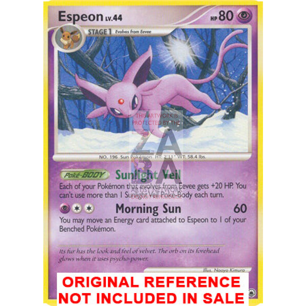 Espeon 18/100 Majestic Dawn Extended Art Custom Pokemon Card