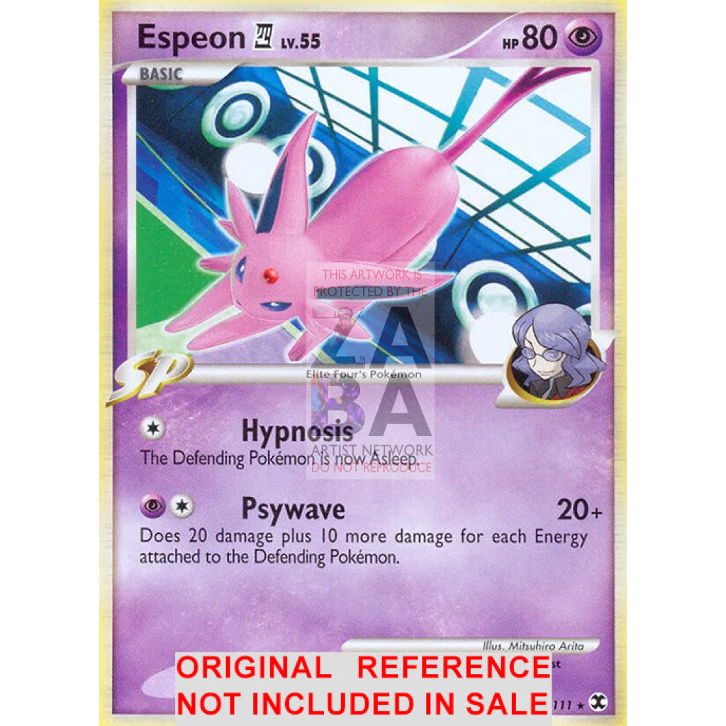 Espeon 18/111 Rising Rivals Extended Art Custom Pokemon Card - ZabaTV