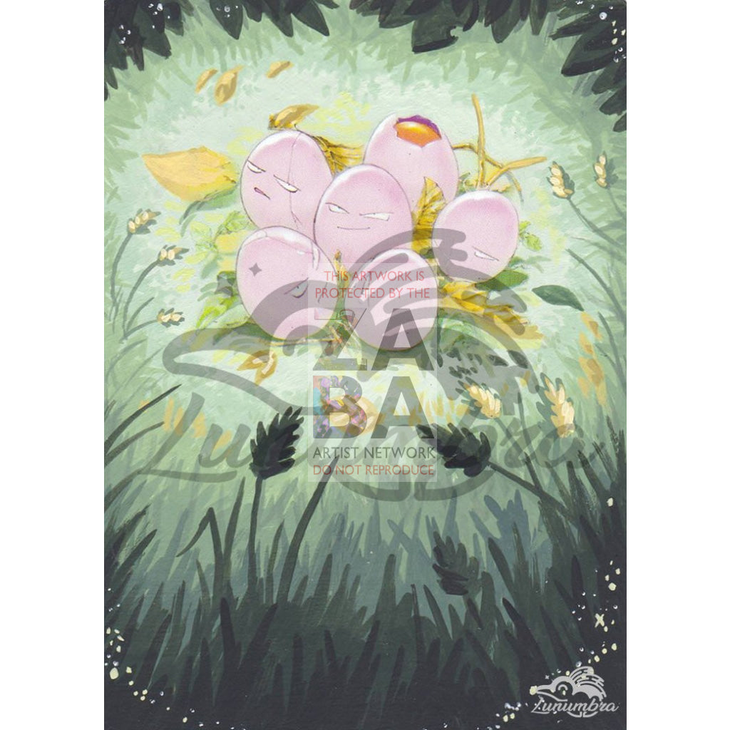 Exeggcute 52/64 Jungle Set Extended Art Custom Pokemon Card - ZabaTV