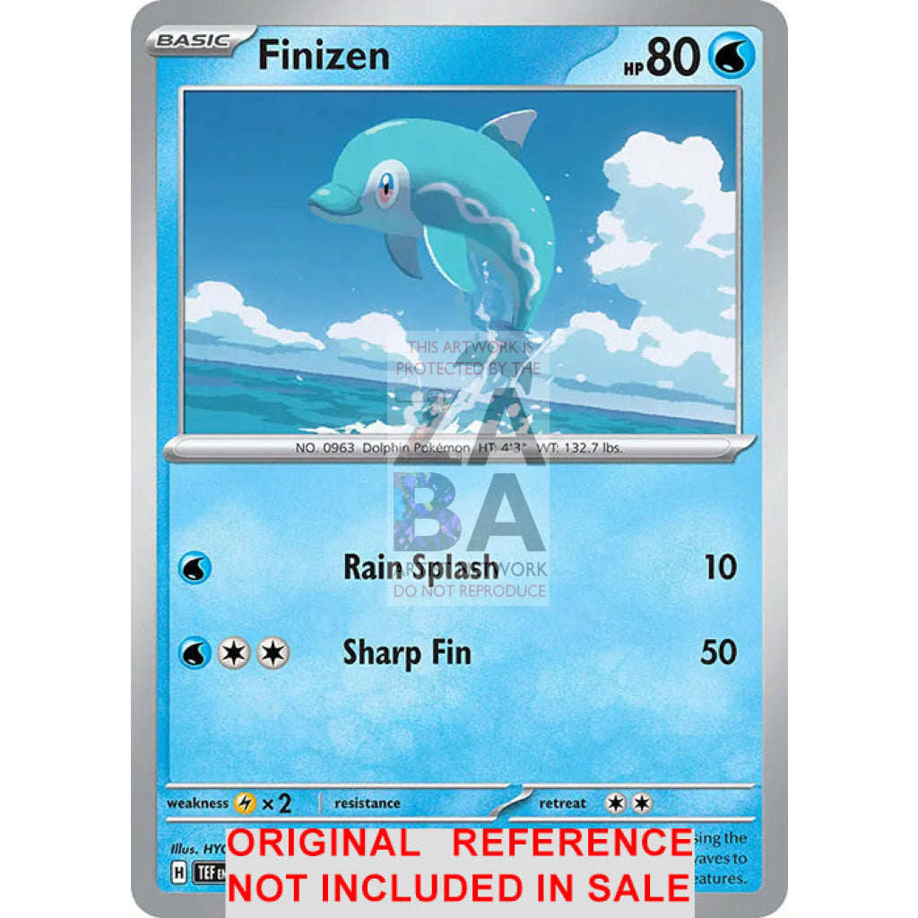 Finizen 048/162 Temporal Forces Extended Art Custom Pokemon Card