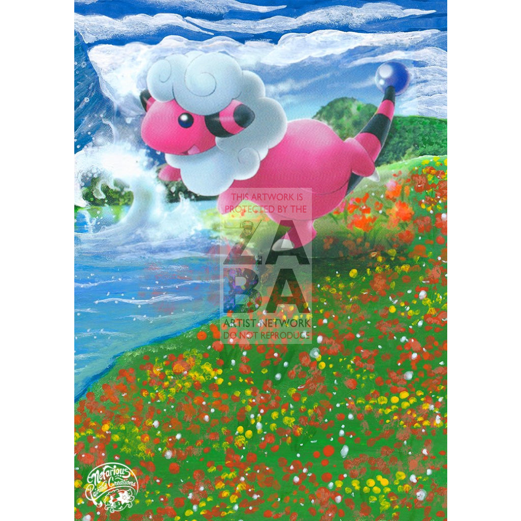 Flaaffy 50/132 Secret Wonders Extended Art Custom Pokemon Card - ZabaTV