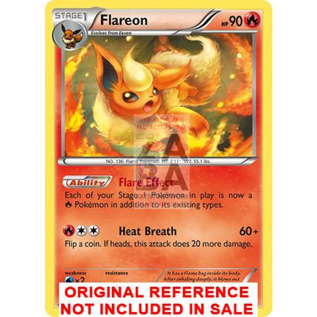 Flareon 13/98 Ancient Origins Extended Art Custom Pokemon Card - ZabaTV