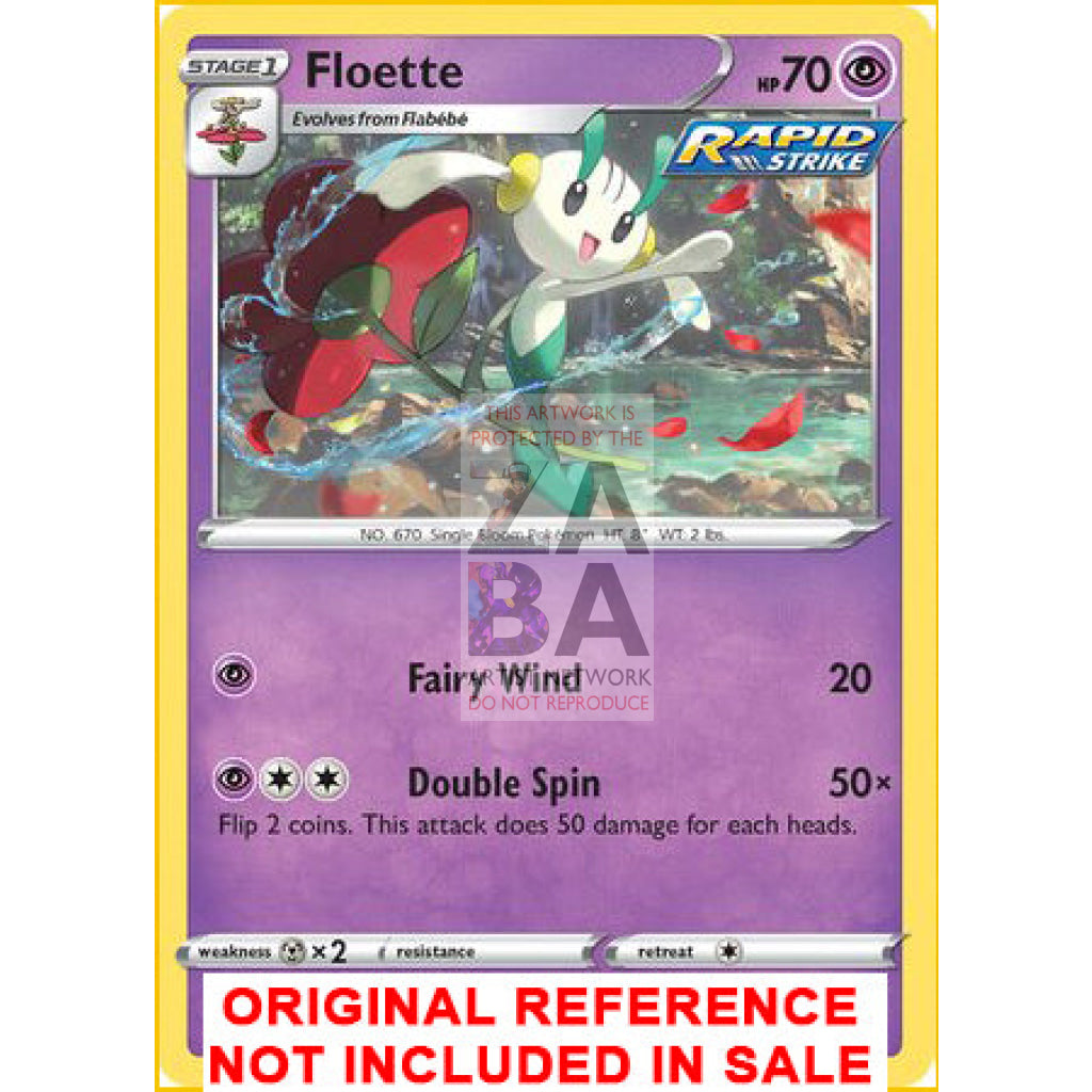 Floette 072/203 Evolving Skies Extended Art Custom Pokemon Card - ZabaTV