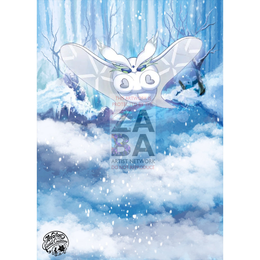 Frosmoth SWSH007 Promo Extended Art Custom Pokemon Card - ZabaTV