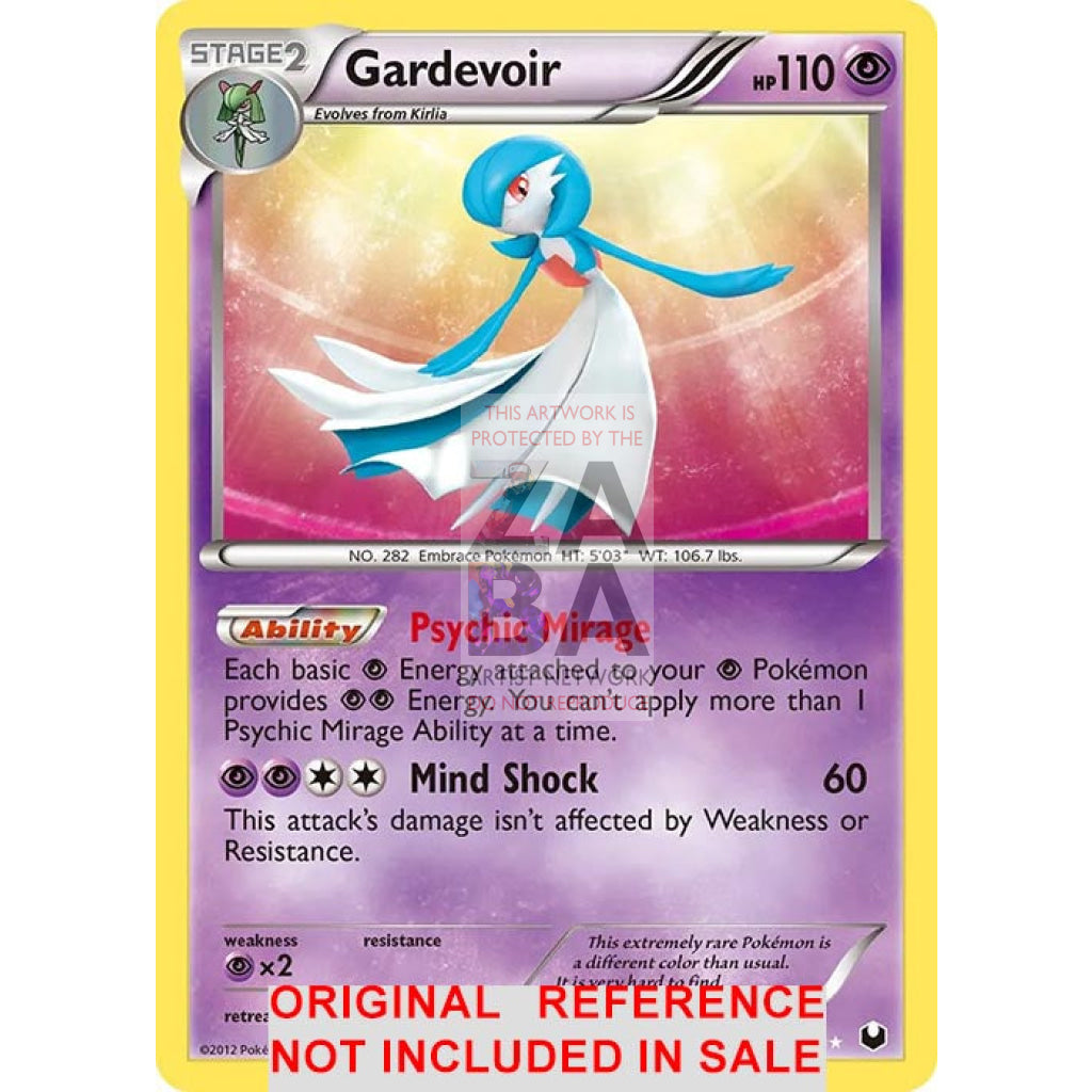 Gardevoir 109/108 Dark Explorers Extended Art Custom Pokemon Card - ZabaTV