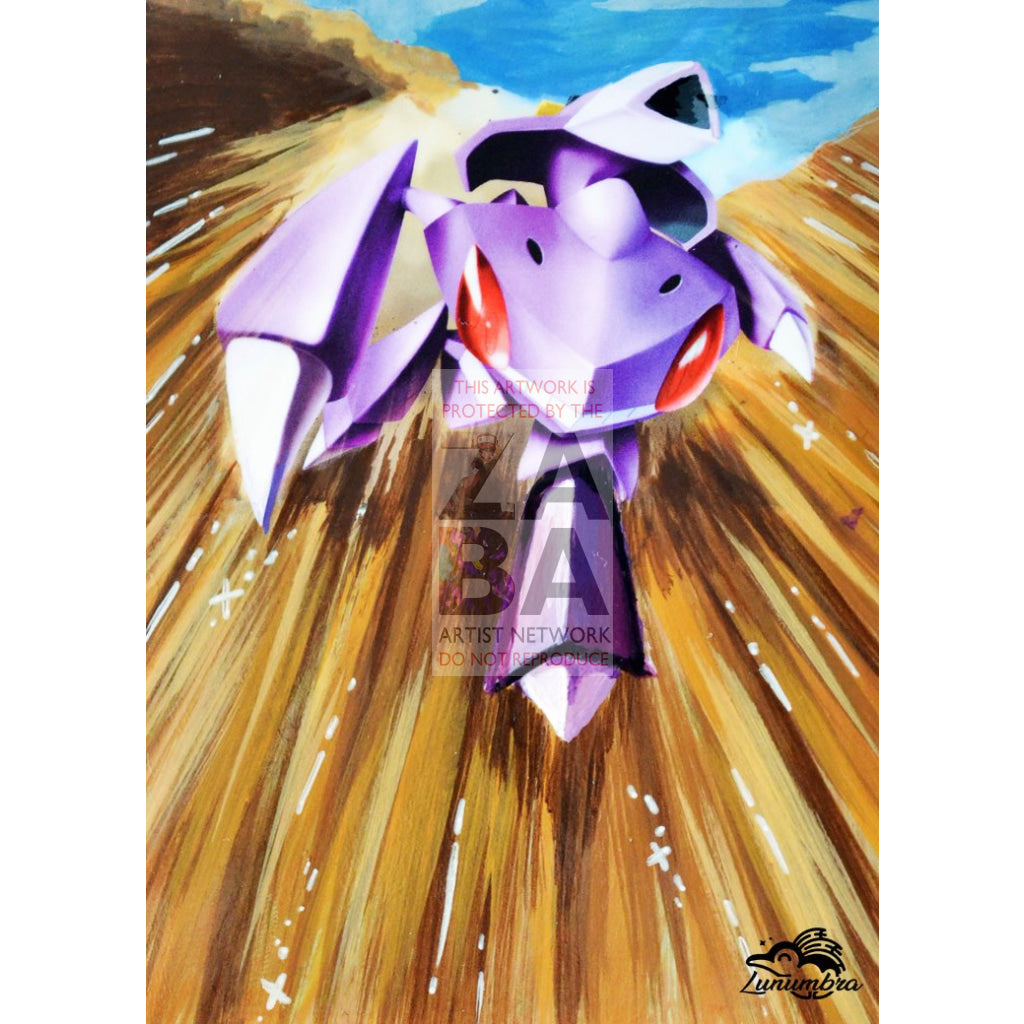 Genesect 10/101 Plasma Blast Extended Art Custom Pokemon Card - ZabaTV
