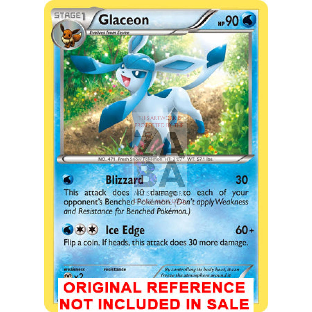 Glaceon 19/111 Furious Fists Extended Art Custom Pokemon Card