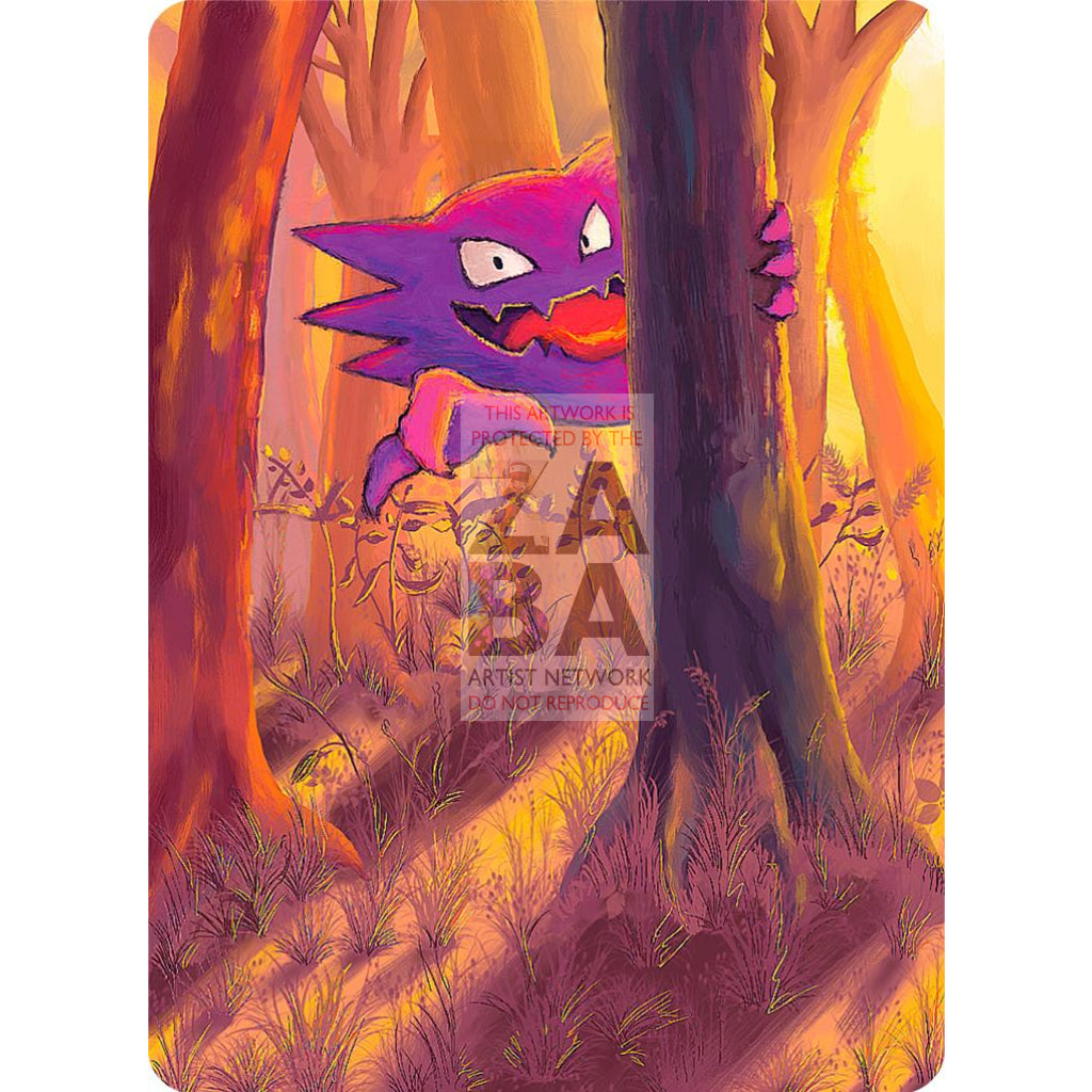 Haunter 37/111 Crimson Invasion Extended Art Custom Pokemon Card - ZabaTV