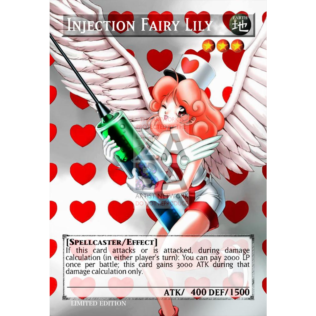 Injection Fairy Lily Full Art ORICA - Custom Yu-Gi-Oh! Card - ZabaTV