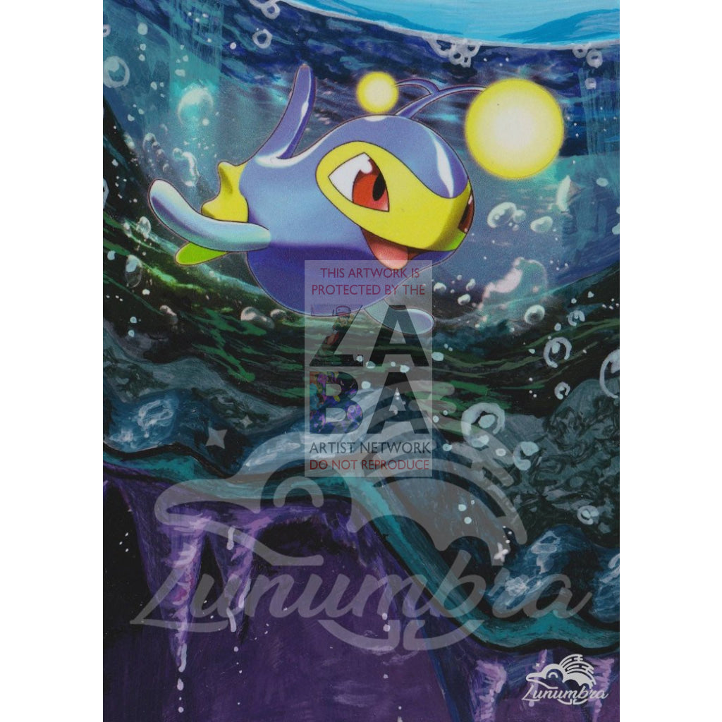 Lanturn 50/149 Sun & Moon Extended Art Custom Pokemon Card - ZabaTV