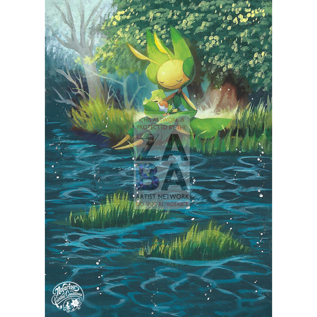 Leavanny 011/264 Fusion Strike Extended Art Custom Pokemon Card - ZabaTV