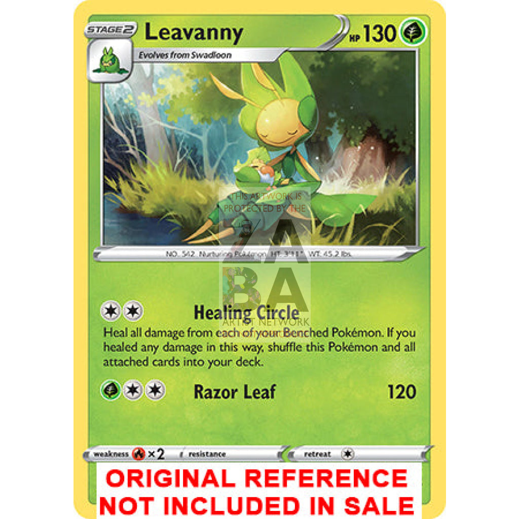 Leavanny 011/264 Fusion Strike Extended Art Custom Pokemon Card - ZabaTV