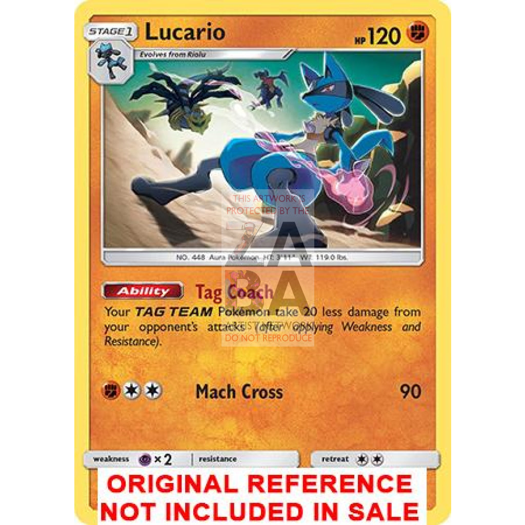 Lucario 117/236 Unified Minds Extended Art Custom Pokemon Card - ZabaTV