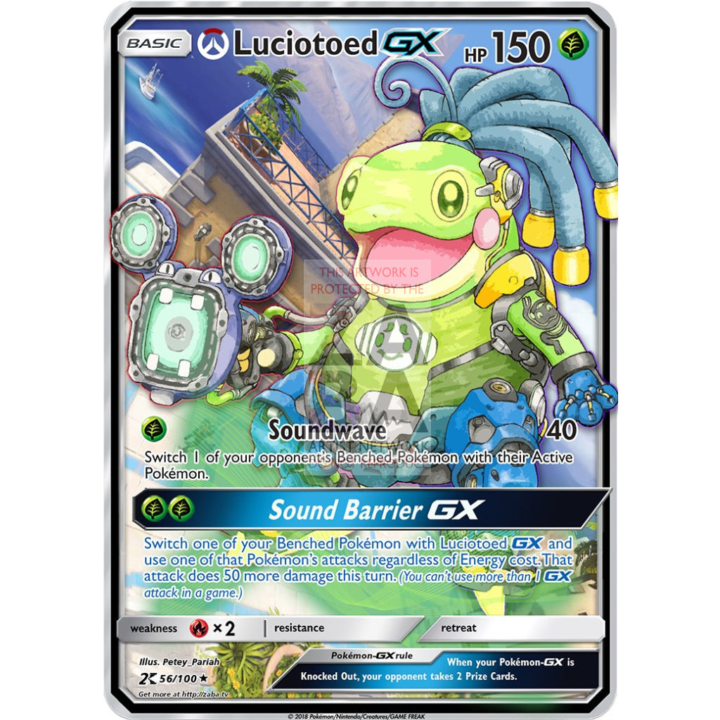 Luciotoed GX (Politoed + Lucio) Custom Overwatch + Pokemon Card - ZabaTV