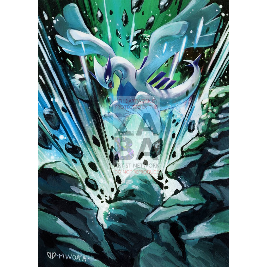 Lugia 140/189 Darkness Ablaze Extended Art Custom Pokemon Card - ZabaTV