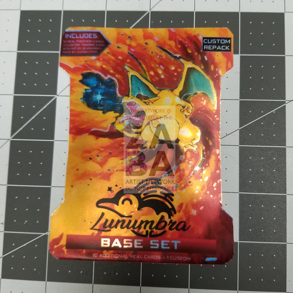 Lunumbra Base Set Pack- Pokemon Cards + Extended Art Reprint Pack - ZabaTV