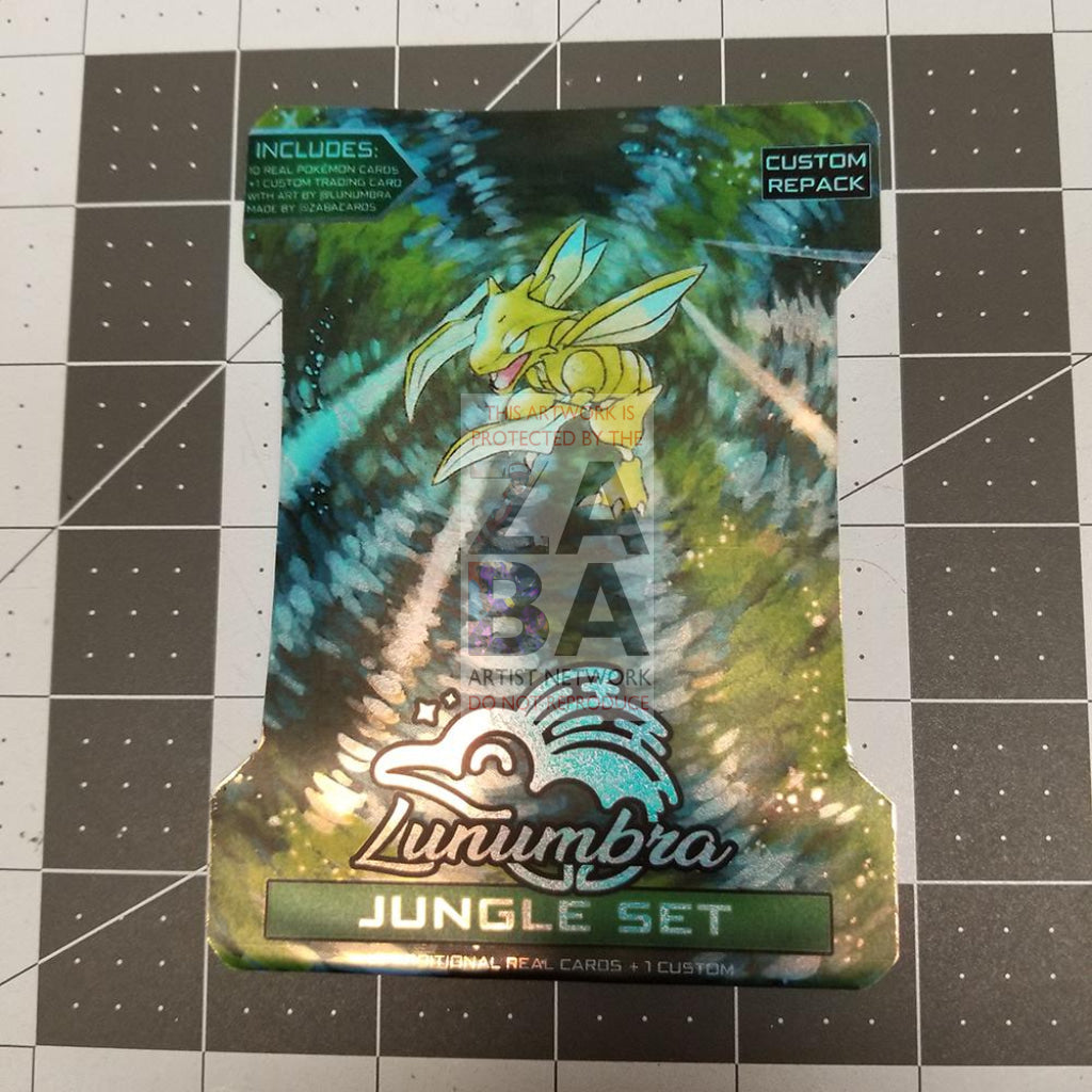 Lunumbra Jungle Set Pack- Pokemon Cards + Extended Art Reprint Pack - ZabaTV