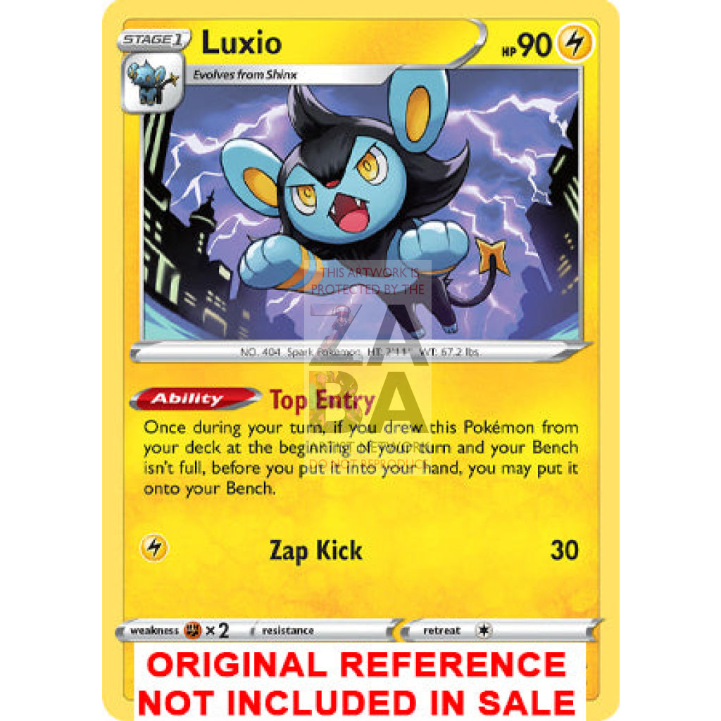 Luxio 032/072 Shining Fates Extended Art Custom Pokemon Card - ZabaTV