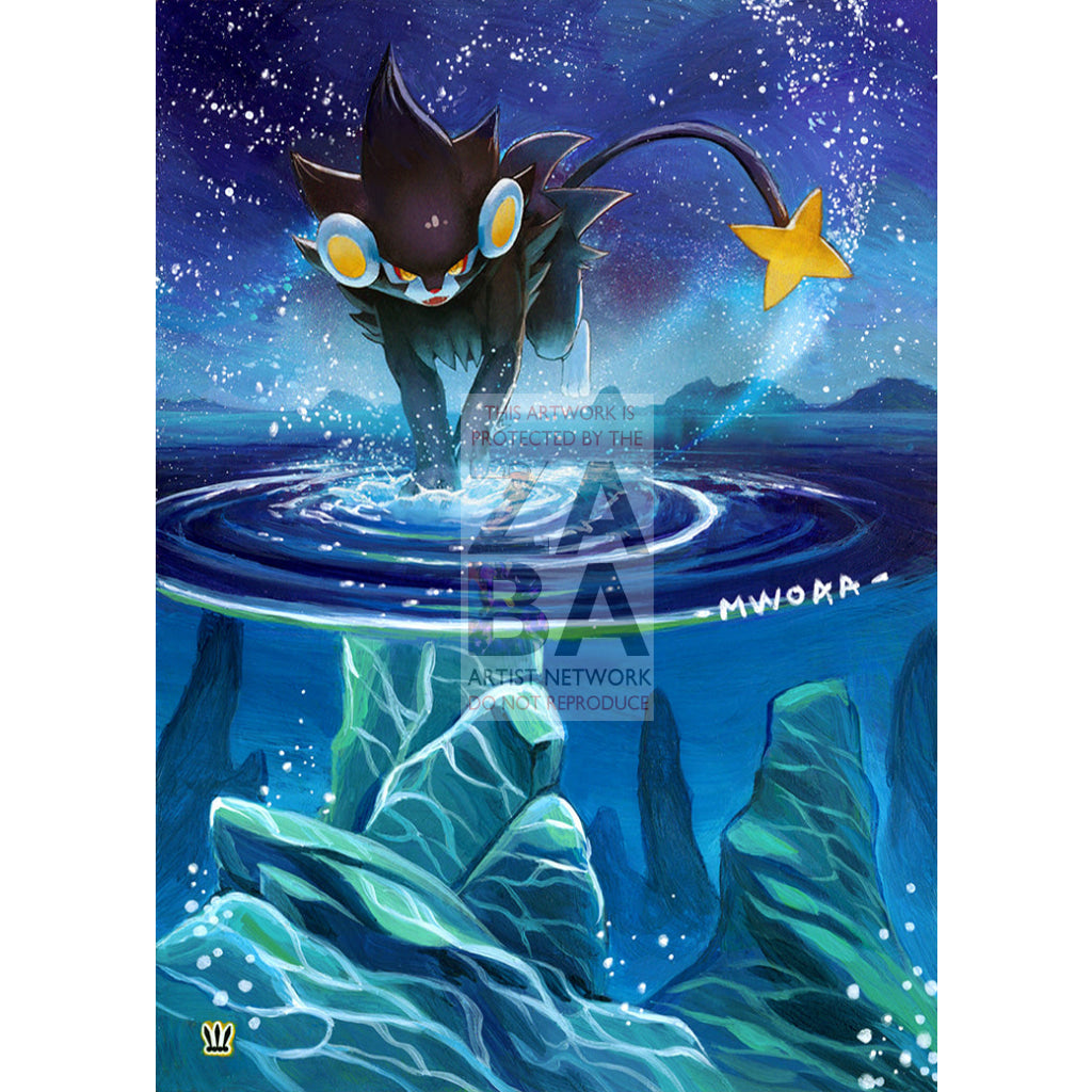 Luxray 048/163 Battle Styles Extended Art Custom Pokemon Card - ZabaTV