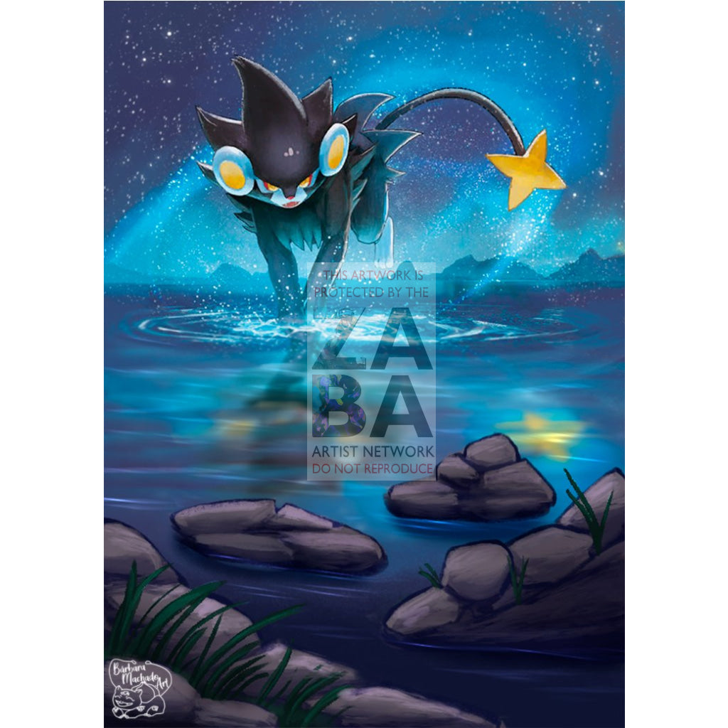 Luxray 048/163 Battle Styles Extended Art Custom Pokemon Card - ZabaTV