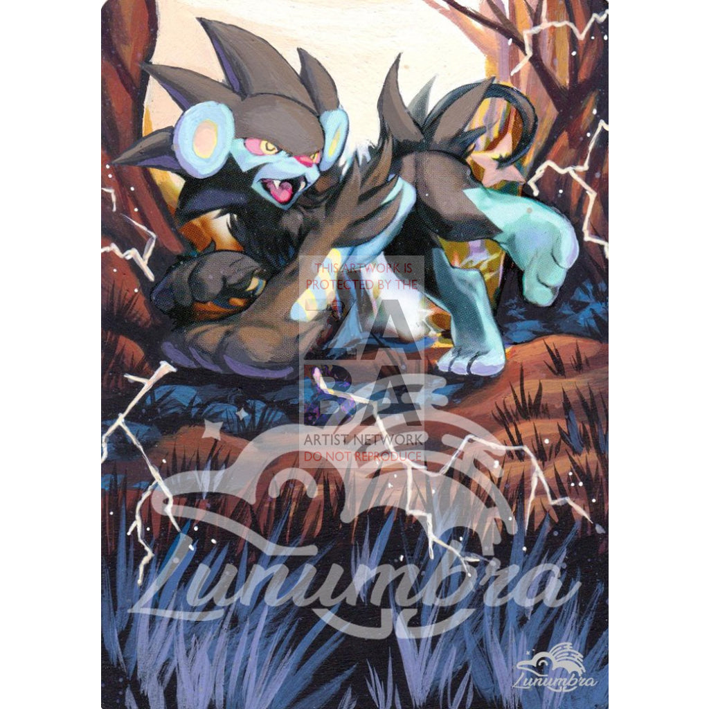 Luxray 5/99 Platinum Arceus Extended Art Custom Pokemon Card - ZabaTV