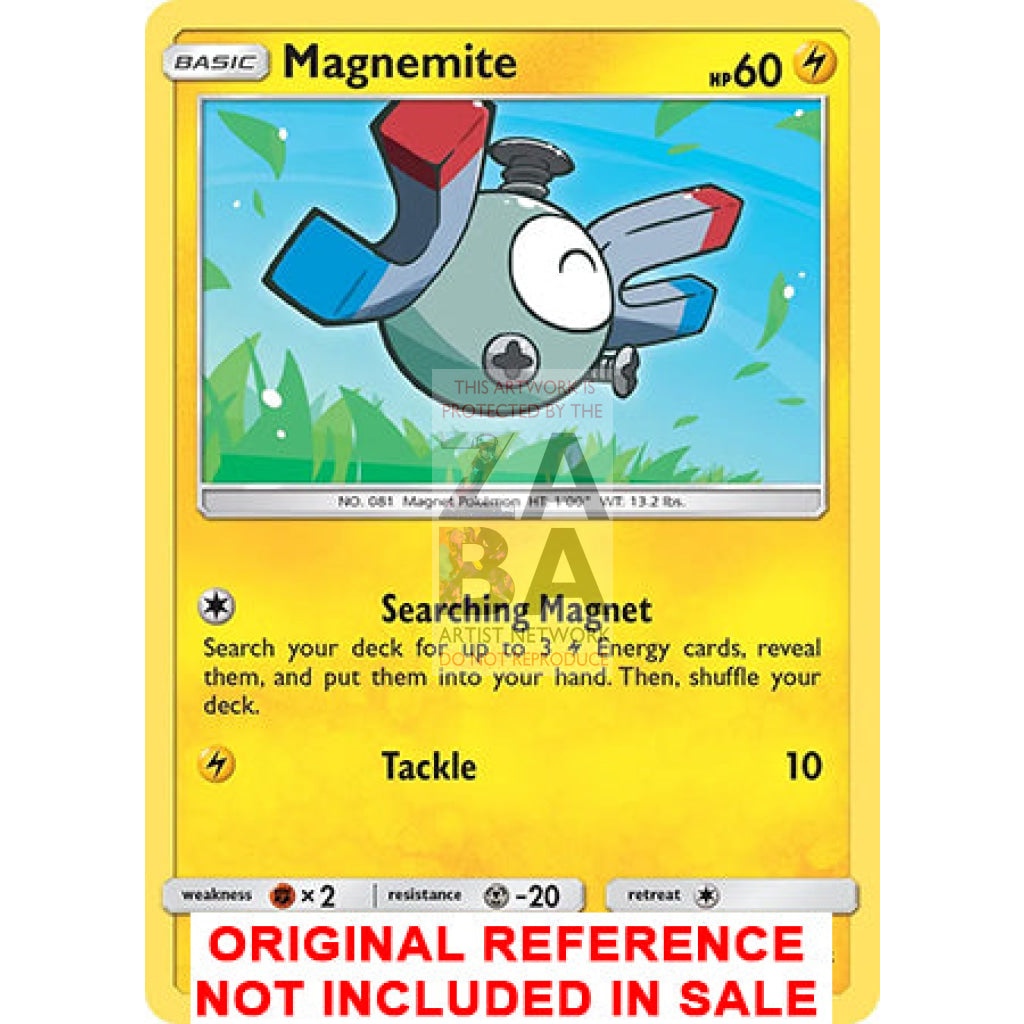 Magnemite 34/131 Forbidden Light Extended Art Custom Pokemon Card - ZabaTV