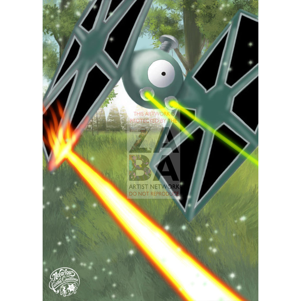 Magnemite Tie Fighter 68/236 Cosmic Eclipse Extended Art Custom Pokemon Card - ZabaTV