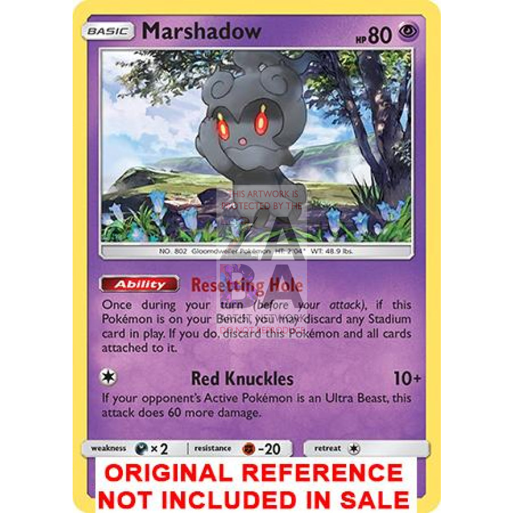 Marshadow 81/214 Unbroken Bonds Extended Art Custom Pokemon Card - ZabaTV