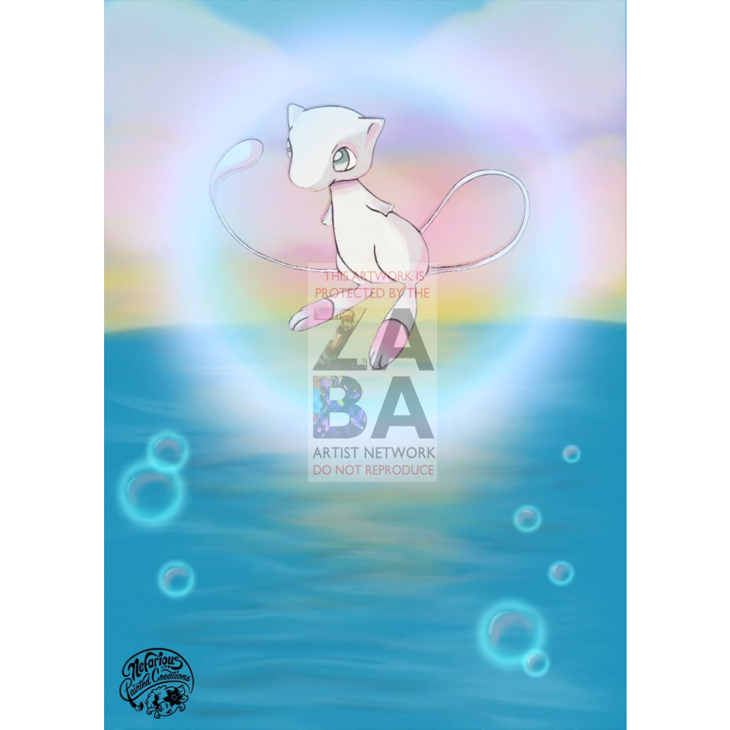 Mew Black Star Promo 8 Extended Art Custom Pokemon Card - ZabaTV