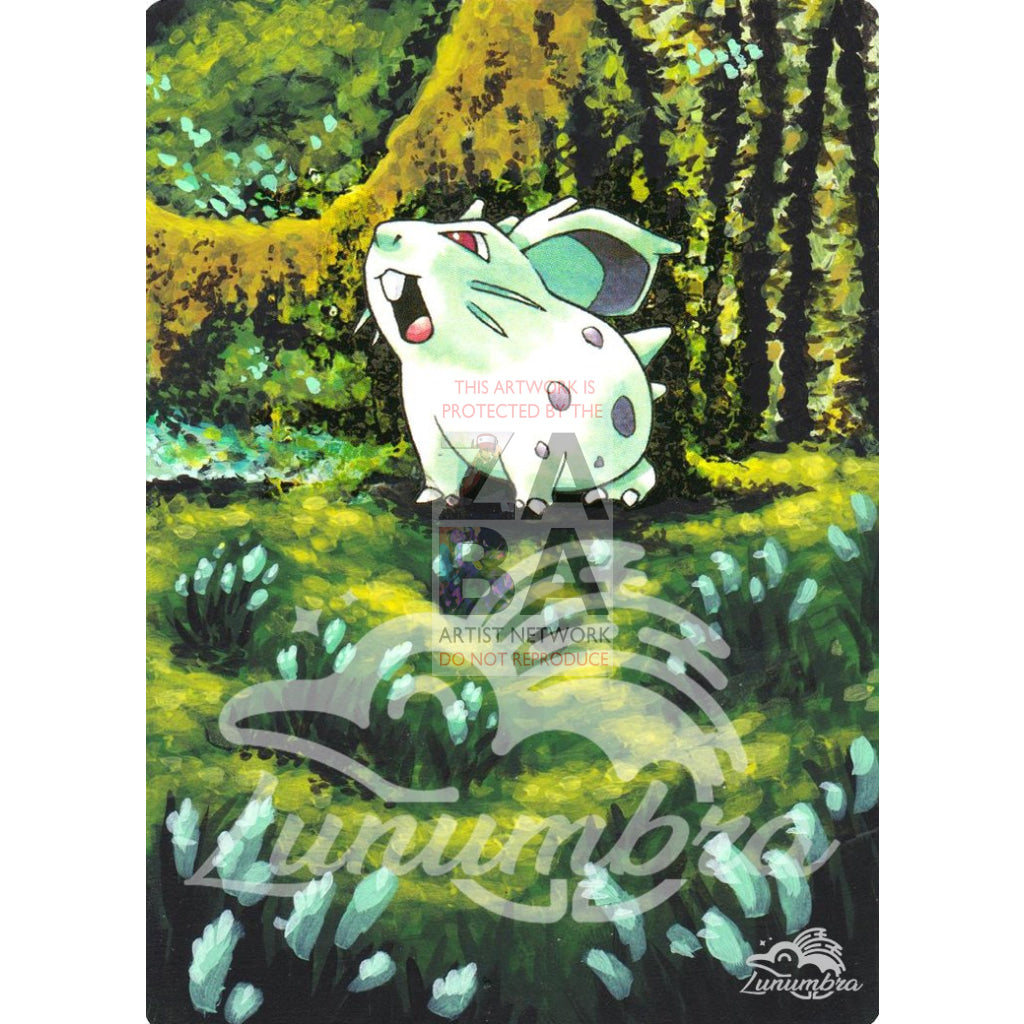 Nidoran 57/64 Jungle Set Extended Art Custom Pokemon Card - ZabaTV